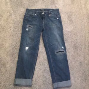 White House black market crop jeans